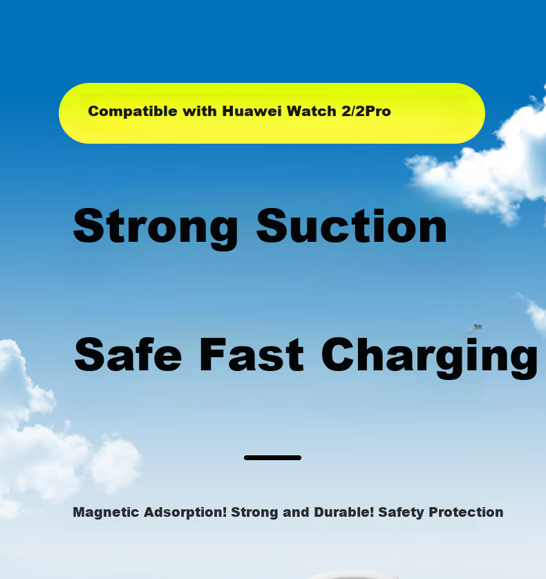 Магнитный кабель Masentek для зарядки Huawei Watch 2/2 Pro, Smart Sports Bracelet Stand Integrated GT/6798453/GS3 Honor NFC/fit/x/ec