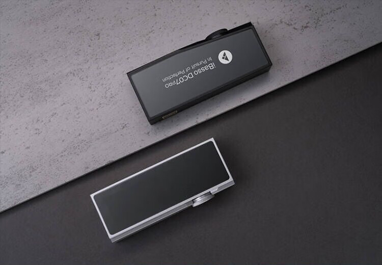 Портативный ЦАП/усилитель iBasso DC07PRO, серебристый, с поддержкой Hi-Res Audio