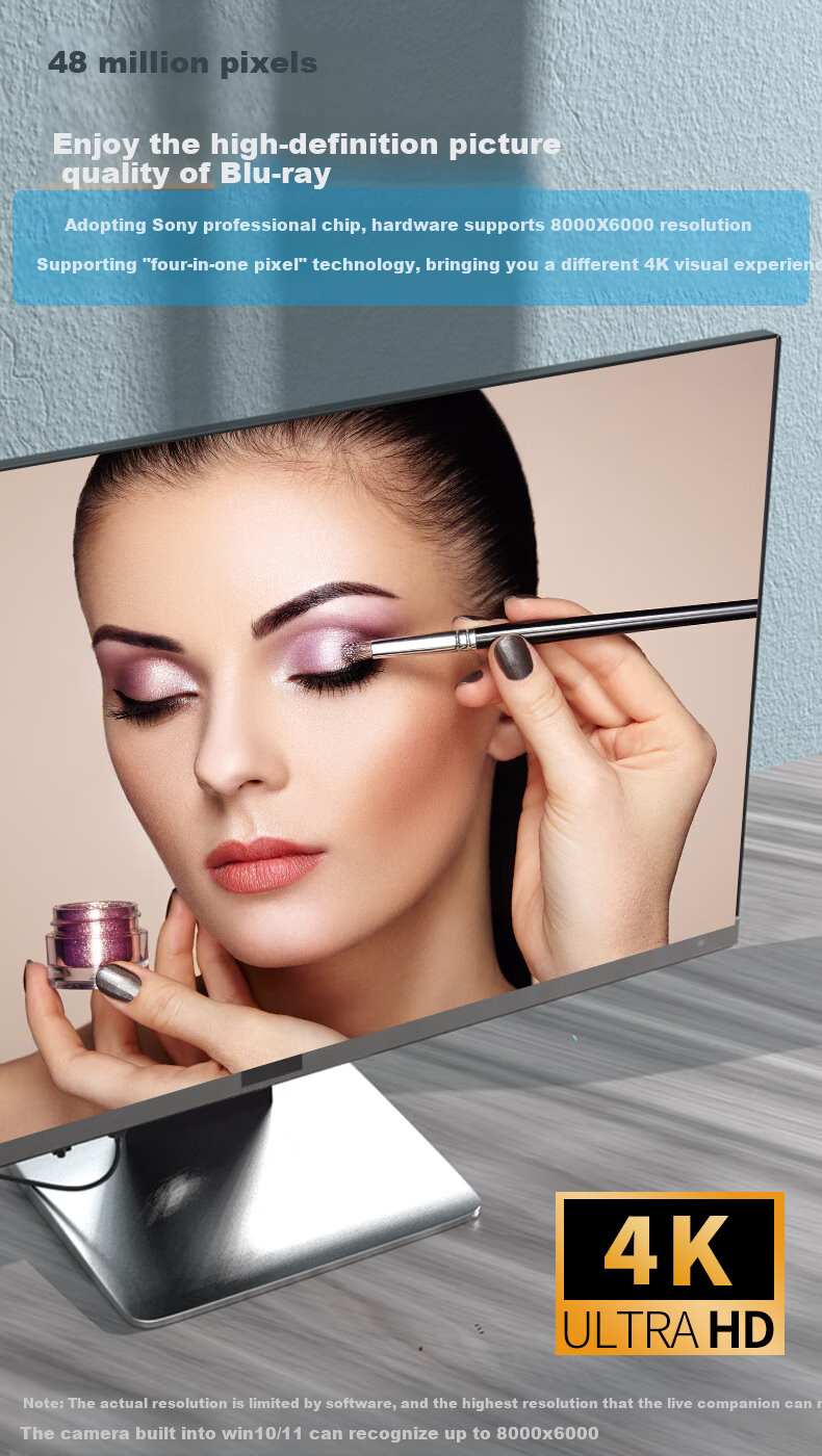 Веб-камера 4K с зумом