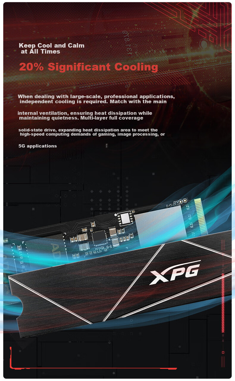 SSD накопитель ADATA XPG S70 Blade