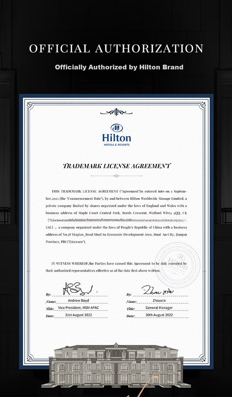 Постельное белье Canasin Hilton, 100% хлопок, размер 1.8м, евростандарт, серый
