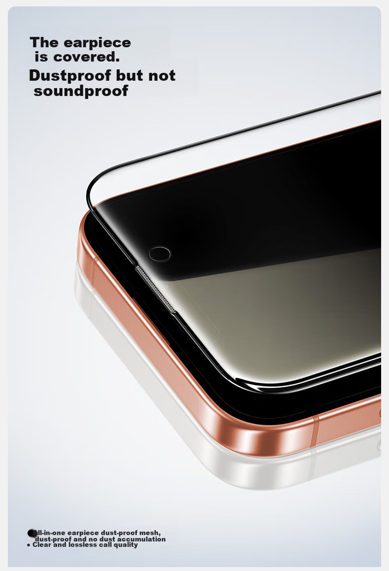 Защитное стекло SmartDevil для Apple iPhone 17 Pro Max, антишпионское, противоударное, полноэкранное, 1 шт.