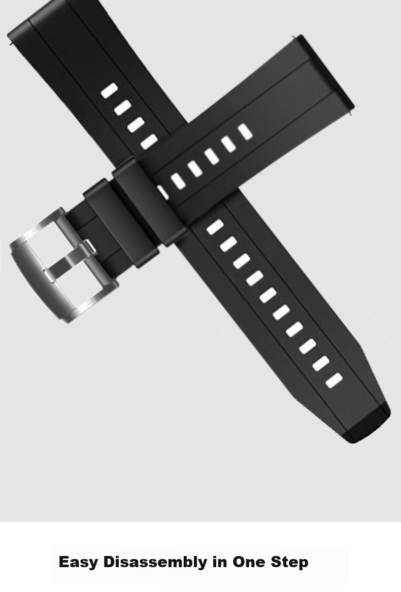 Ремешок Smorss для Huawei Watch 5/4 Pro/GT6/GT5/4/GT3/3/Pro/GT2/Oppo Watch 4 Pro/X, оригинальный силиконовый спортивный ремешок