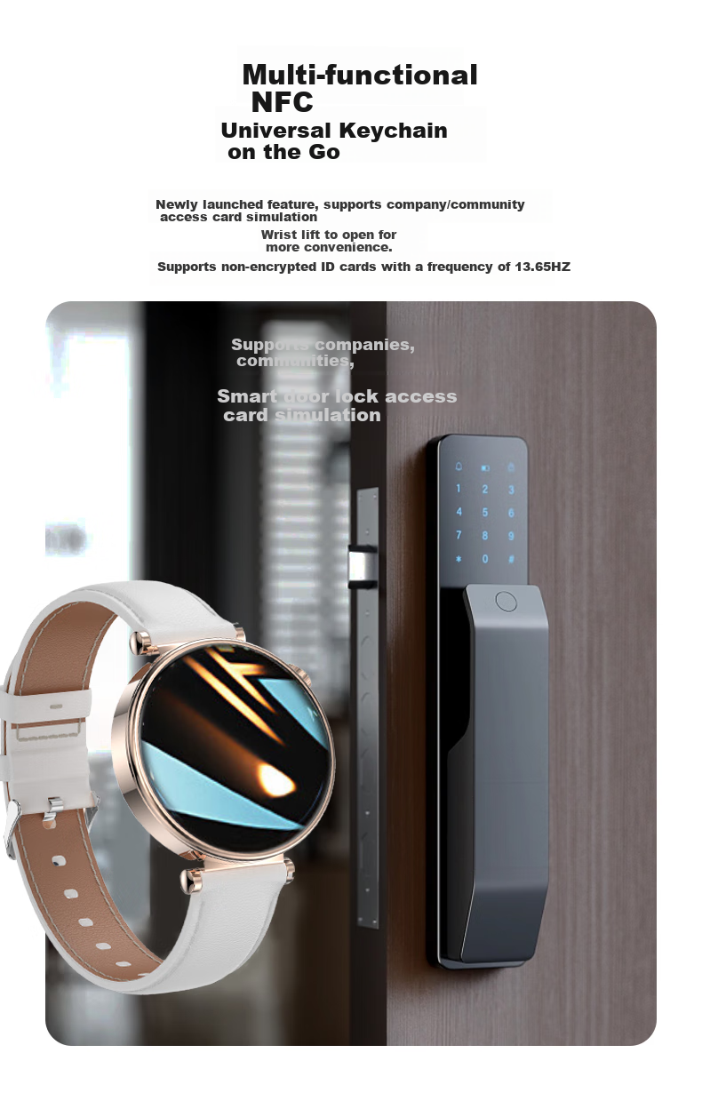 Женские смарт-часы AELVO WATCH GT4 Series, мониторинг здоровья, функция звонков, модель 2025 года, совместимы с Apple, Huawei, OPPO, Vivo
