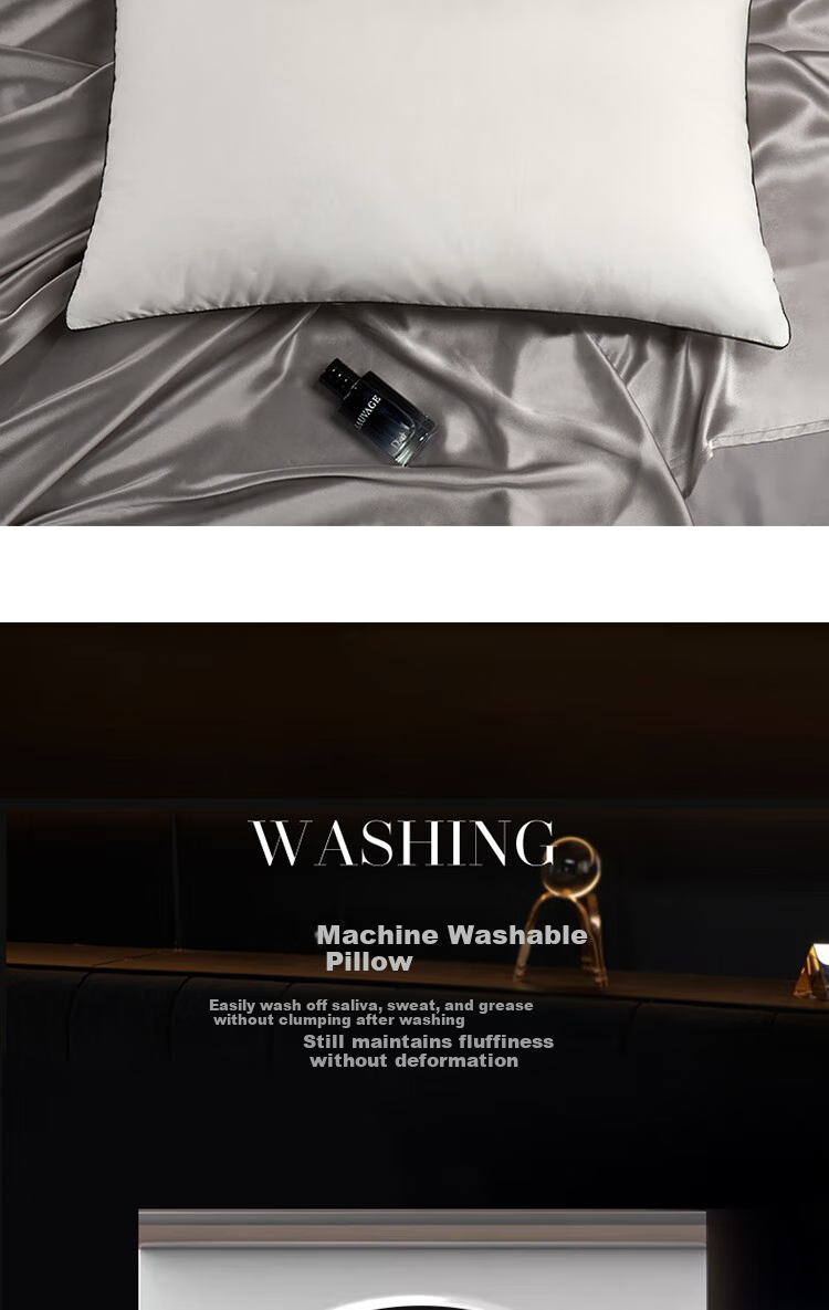 Подушка ZiiU Hotel Pillow, 100% хлопок, 48x74 см, набор из 2 шт.