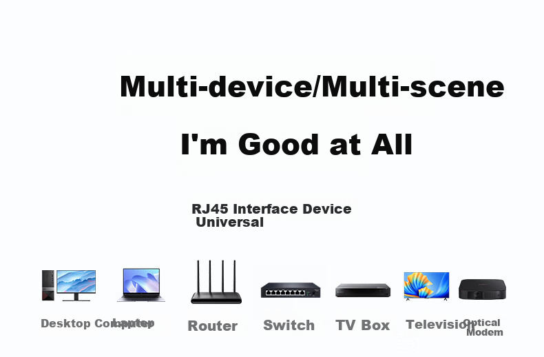 Сетевой коннектор ZLEUE WT001, экранированный, Gigabit, RJ45, прямой, для кабелей Cat6/7, 1 шт.