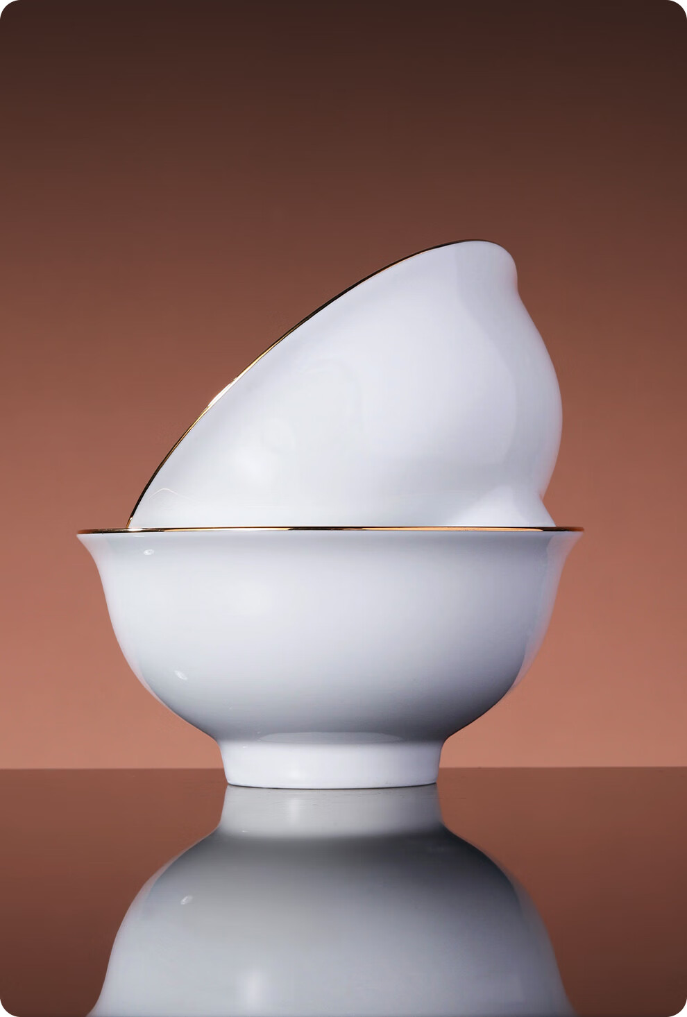 Набор посуды Jdz Ceramic Tableware Set для дома, золотистый ободок, однотонные тарелки и миски, роскошный подарок на новоселье, подарочная коробка высокого класса