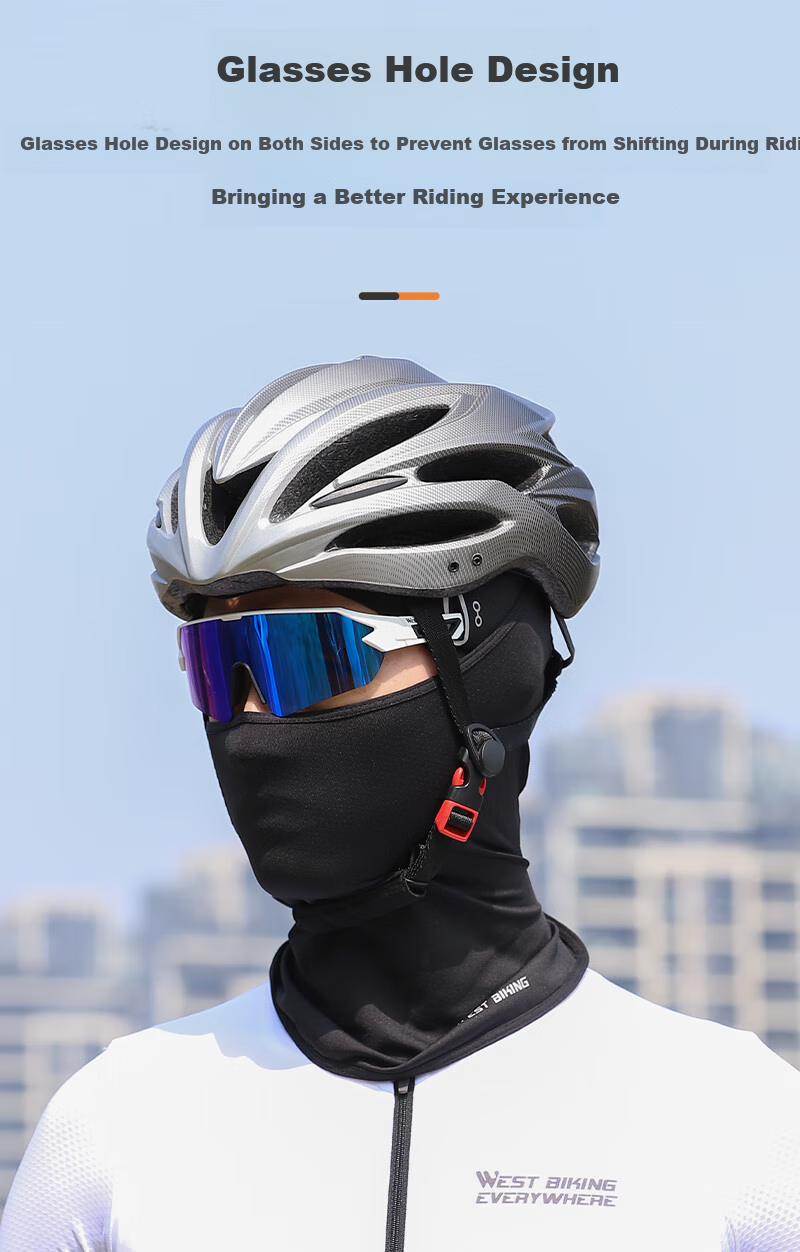 Велосипедная балаклава WestBiking, флисовая, ветрозащитная маска для лица, зимняя, для мужчин и женщин