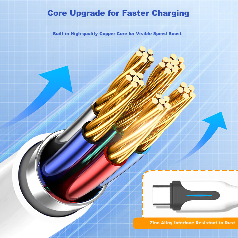 Кабель для зарядки геймпада Liangzhi L431, USB-C, 1.5 м, черный