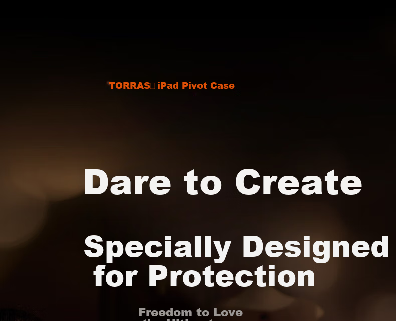 Защитный чехол TORRAS для iPad Air 11 дюймов, черный
