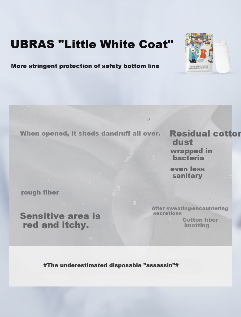Одноразовые женские трусы Ubras, из чистого хлопка, с высокой талией, для путешествий, 7 шт.