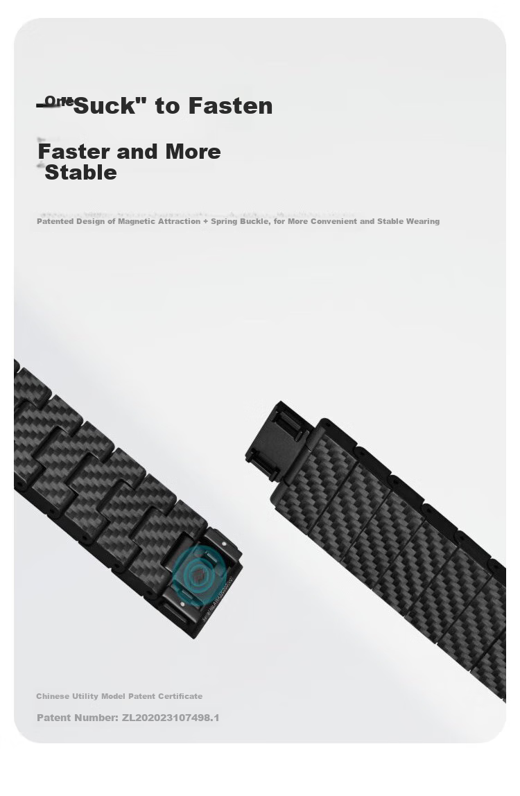 Ремешок PITAKA из углеродного волокна для Samsung Galaxy Watch 7/6/5/4, модный, бизнес-стиль, легкий, удобный, с магнитной застежкой
