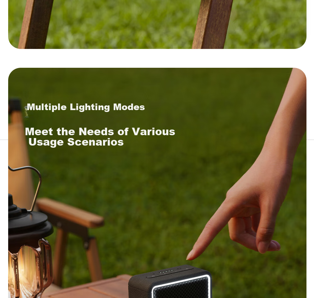 EDIFIER Evo Nano Портативная Bluetooth-колонка, мини-колонка для улицы, Bluetooth 5.4, водонепроницаемая, черная