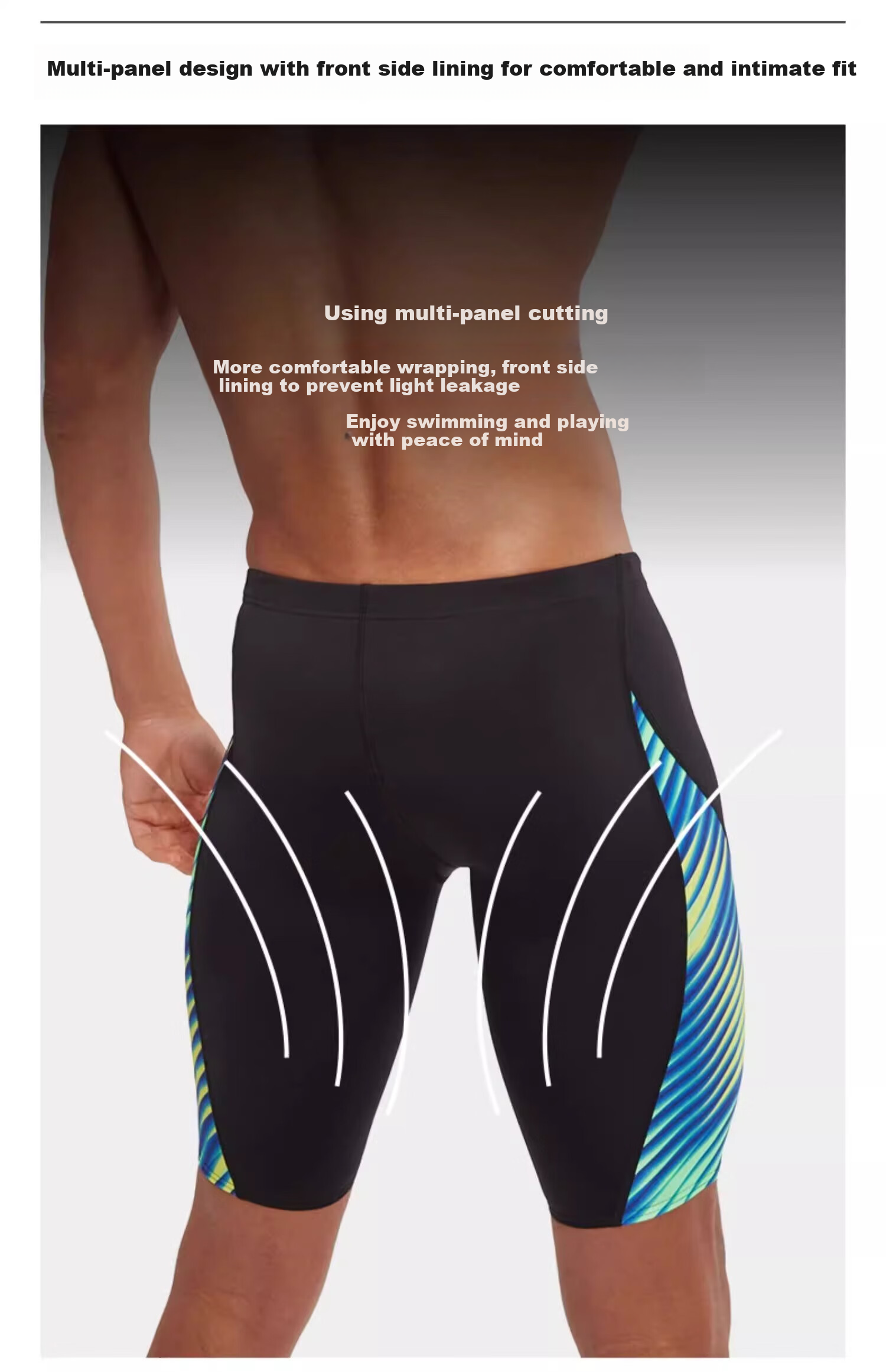 Мужские плавки-шорты Speedo, серия для соревнований и тренировок, защита от солнца, устойчивость к хлору, защита от воздействия, напечатанные шорты длиной до колена, синий/фиолетовый, размер 30