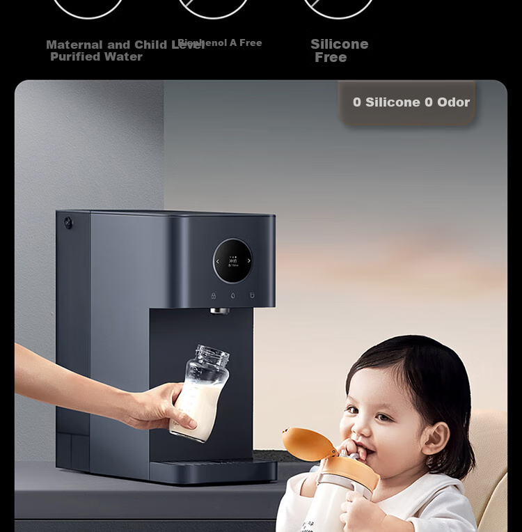 Умный настольный фильтр для воды Xiaomi Mijia RO обратный осмос, система очистки воды с NFC, мгновенный нагрев, разделение отходов, резервуар для воды, уровень 1 энергоэффективности MRH142b