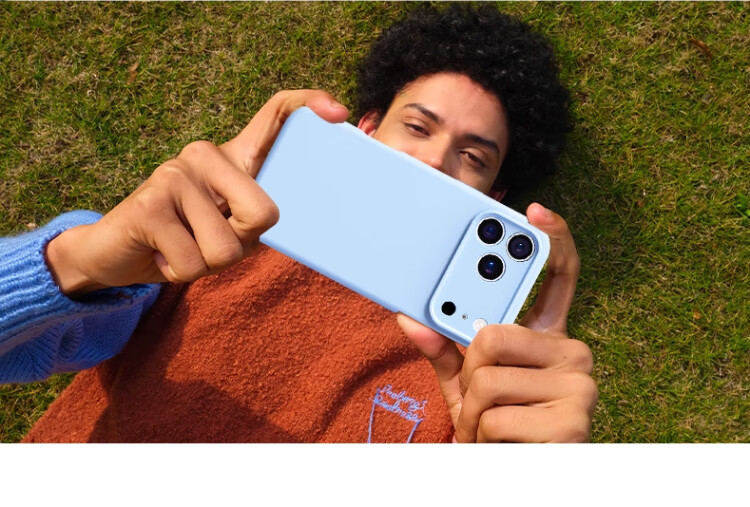 Чехол для Apple iPhone 17 Pro Max Zhilangni, жидкий силикон, защита камеры, противоударный, ультратонкий, синий