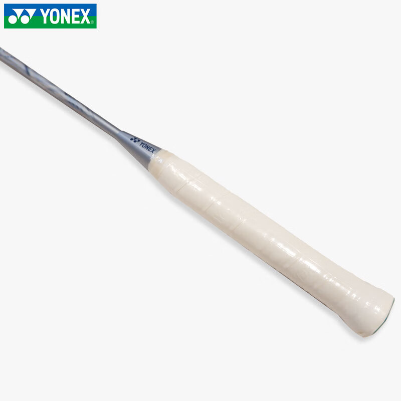 Бадминтонная ракетка YONEX Flash NF10S, 5U, полноразмерная из углеродного волокна, ультралегкая, гибкая, наступательно-оборонительная, светло-серо-синяя