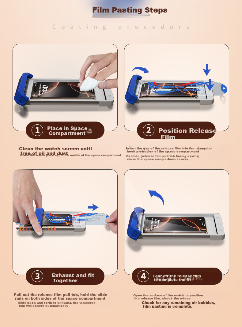 Защитное стекло Lanxingxiansheng для Apple iPhone 17 Pro, AR, антибликовое, полноэкранное, с полным клеем, без пыли, противоударное, защитное от отпечатков пальцев