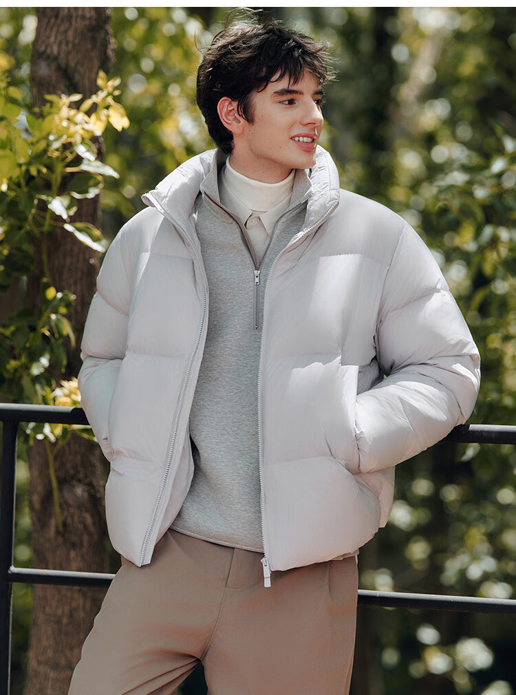 Мужская легкая пуховая куртка Semir, зимнее пальто с тройной защитой, 90% пуха, 2025, антистатическая, 109725113101