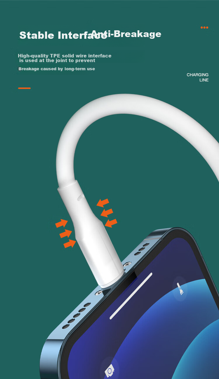 Кабель Newmine 3-в-1 100W Super Fast Charging Cable, белый, 1.2 м