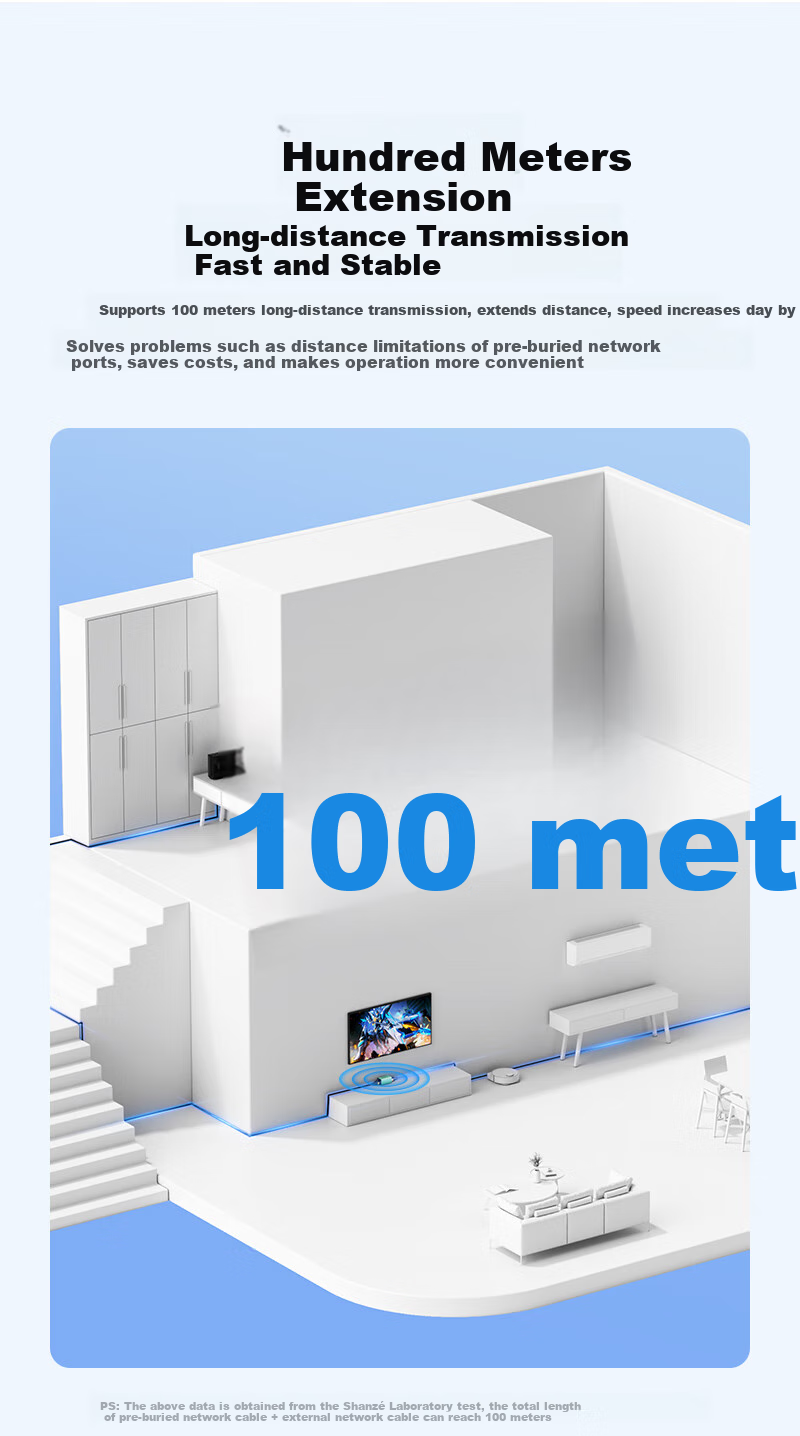 Адаптер-коннектор для Ethernet-кабеля SAMZHE SZ-LZT01 Gigabit, алюминиевый сплав, прямой, для кабелей Cat 5/6
