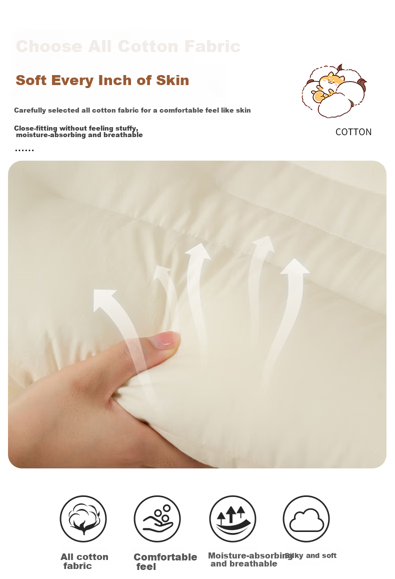 Подушка KING SHORE Student Pillow, 40x60 см, 1 шт.
