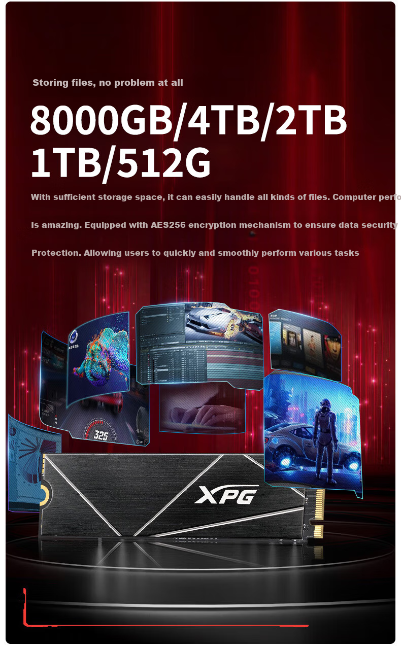 SSD накопитель ADATA XPG S70 Blade