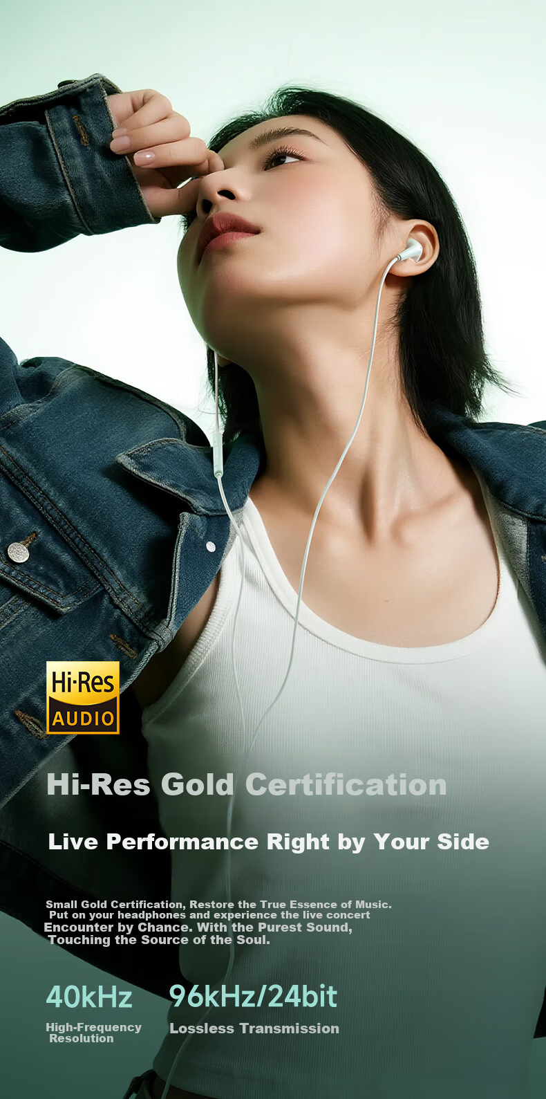 Проводные наушники EDIFIER H230P Type-C, Hi-Res Gold Certification, микрофон для онлайн-классов и офиса, совместимы с телефонами Huawei Xiaomi OPPO, цвет "Ледяной белый"