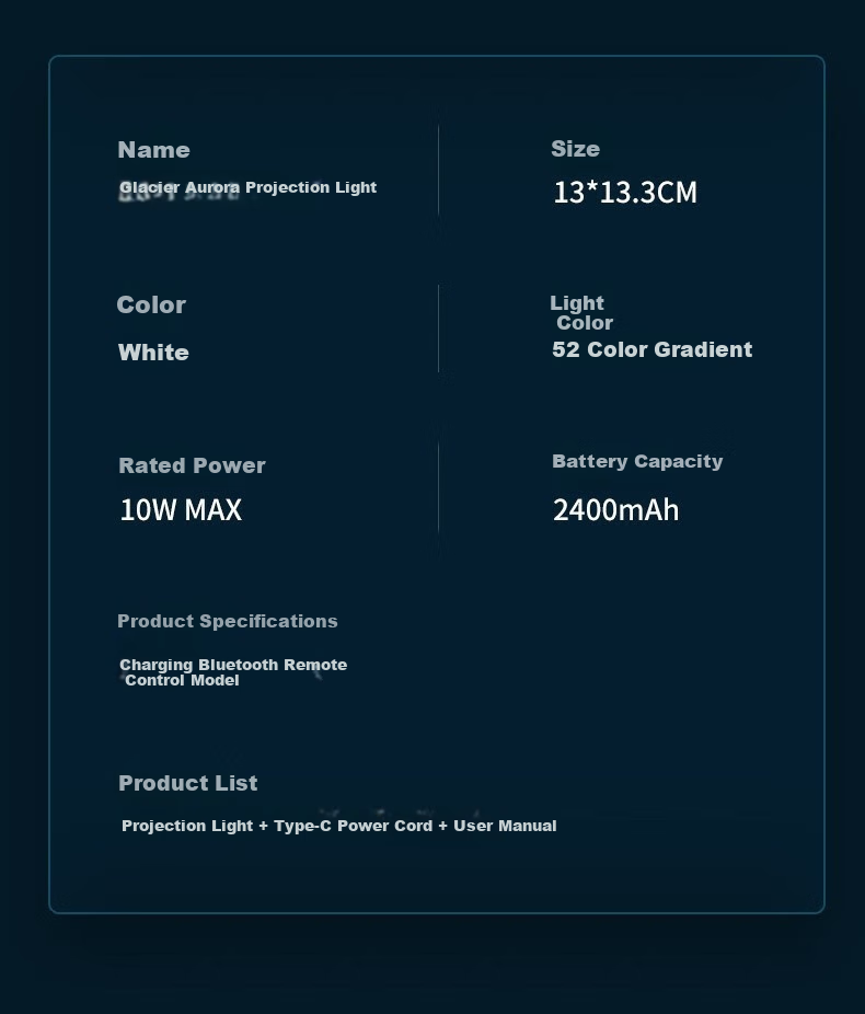 Портативная колонка ONEFIRE Aurora Starry Sky, Bluetooth 5.0, проектор звездного неба, атмосферный светильник, подарок для девушки