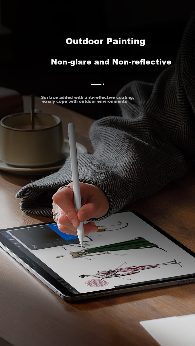 ESR Магнитная пленка для iPad Pro 13 дюймов (2024/2025 M5/M4), защитная пленка для экрана, имитация бумаги, антибликовая, защита от отпечатков пальцев