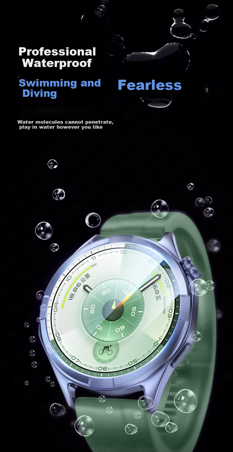 Защитное стекло Stiger для Huawei Watch GT6 46 мм, комплект из 2 штук