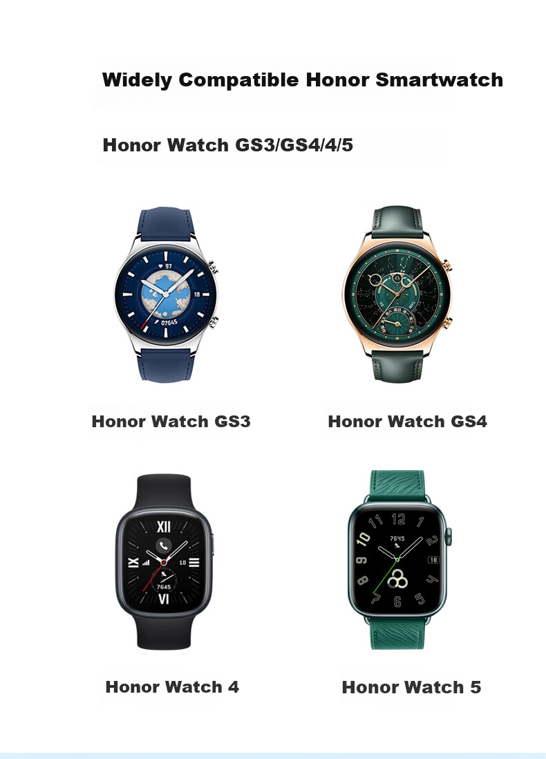 Кабель Masentek для зарядки Honor Watch 4/5/GS3/GS4, совместимый с HONOR Smart Sports Band, Huawei Watch 2/EC/fit/GT/pro9876x Аксессуары
