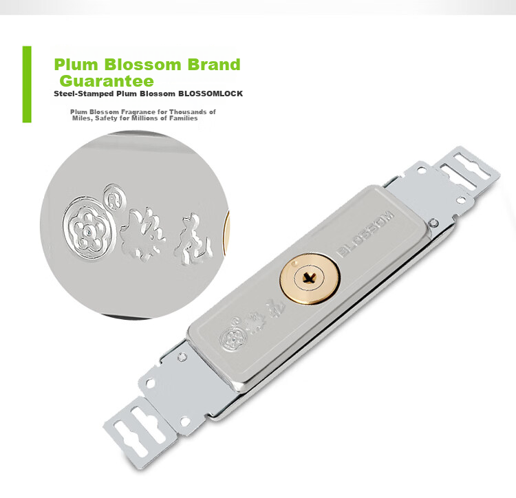 Замок BLOSSOM Z02 для рулонных ворот, центральное открытие, для гаража, склада, магазина, 6932126765485