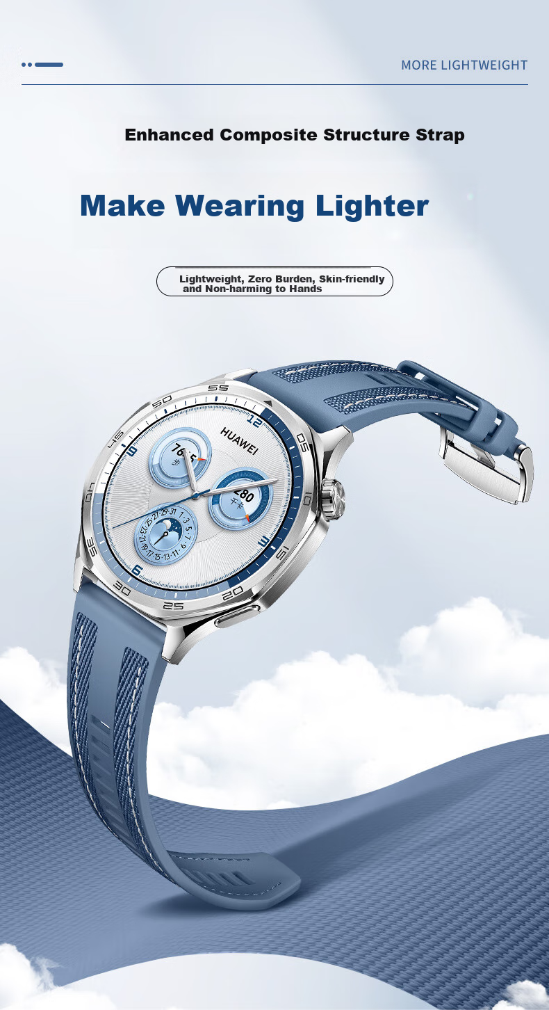Ремешок для Huawei Watch GT 6 / GT 5 Pro / GT 4 / GT 3, нейлоновый плетеный силиконовый, совместимый с Watch 4 Pro / Watch 3 Pro, от бренда Xiaopijiang