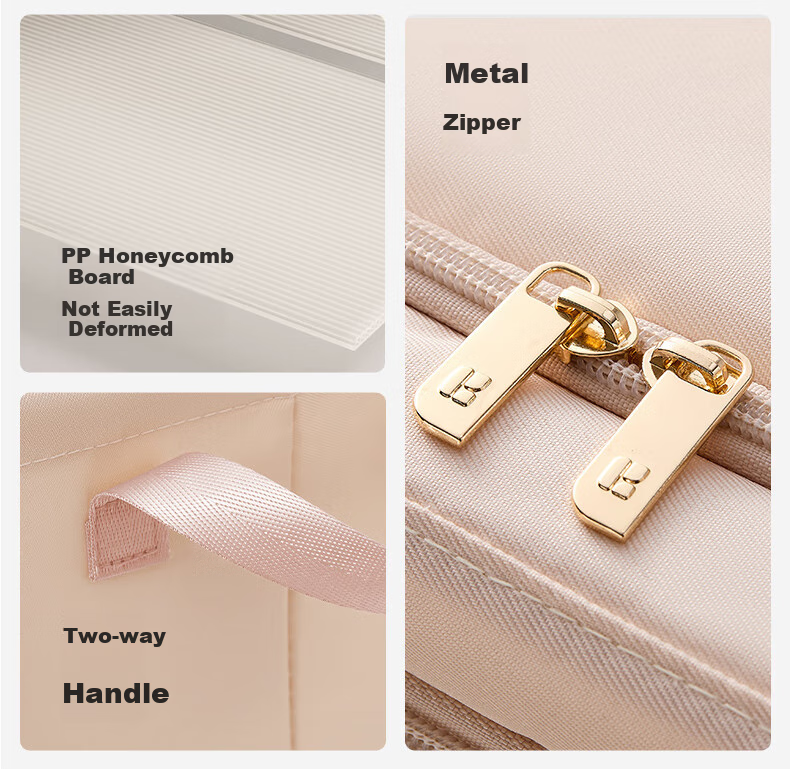 Коробка для хранения EACHY из ткани, для одежды, одеял и игрушек, 50 л, цвет Молочный абрикос
