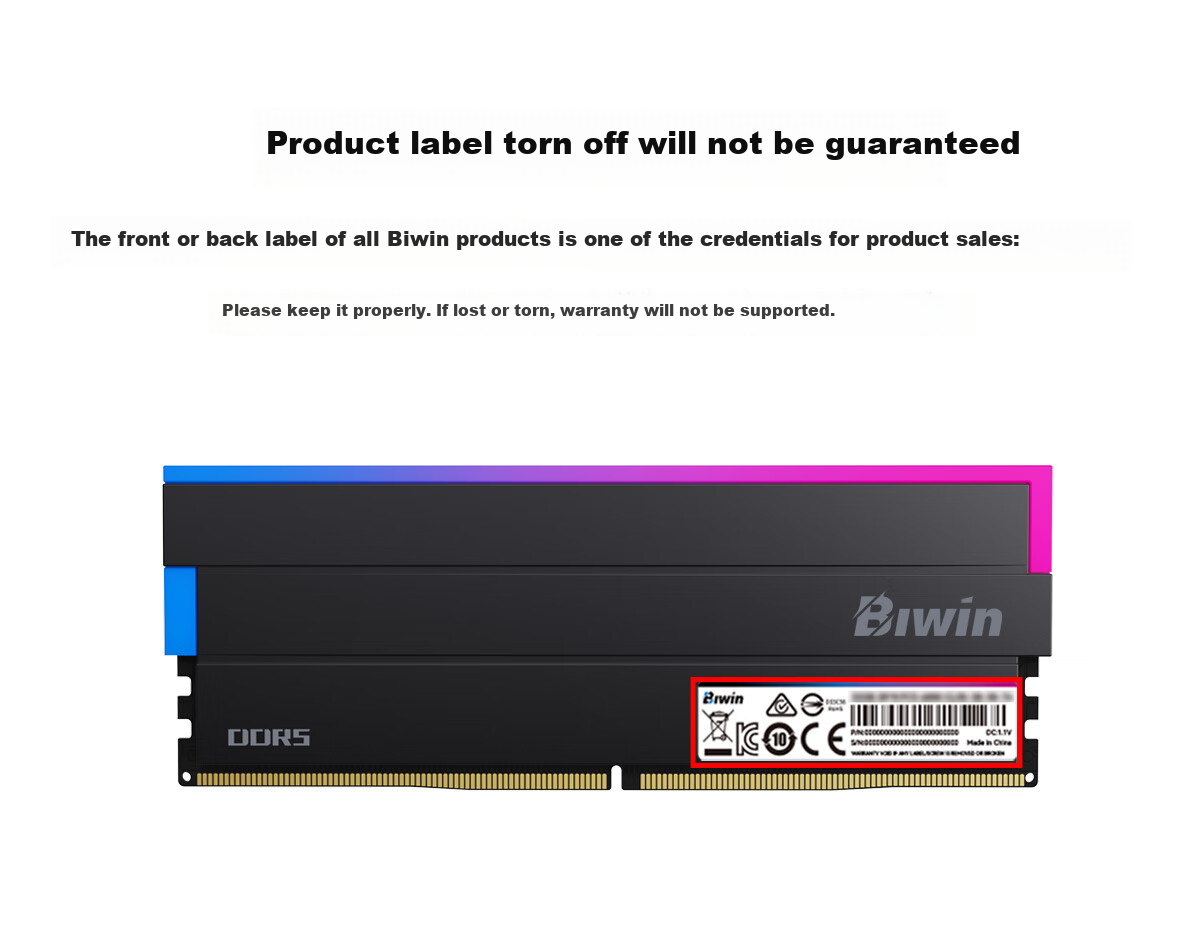 Модуль памяти DDR5 BIWIN