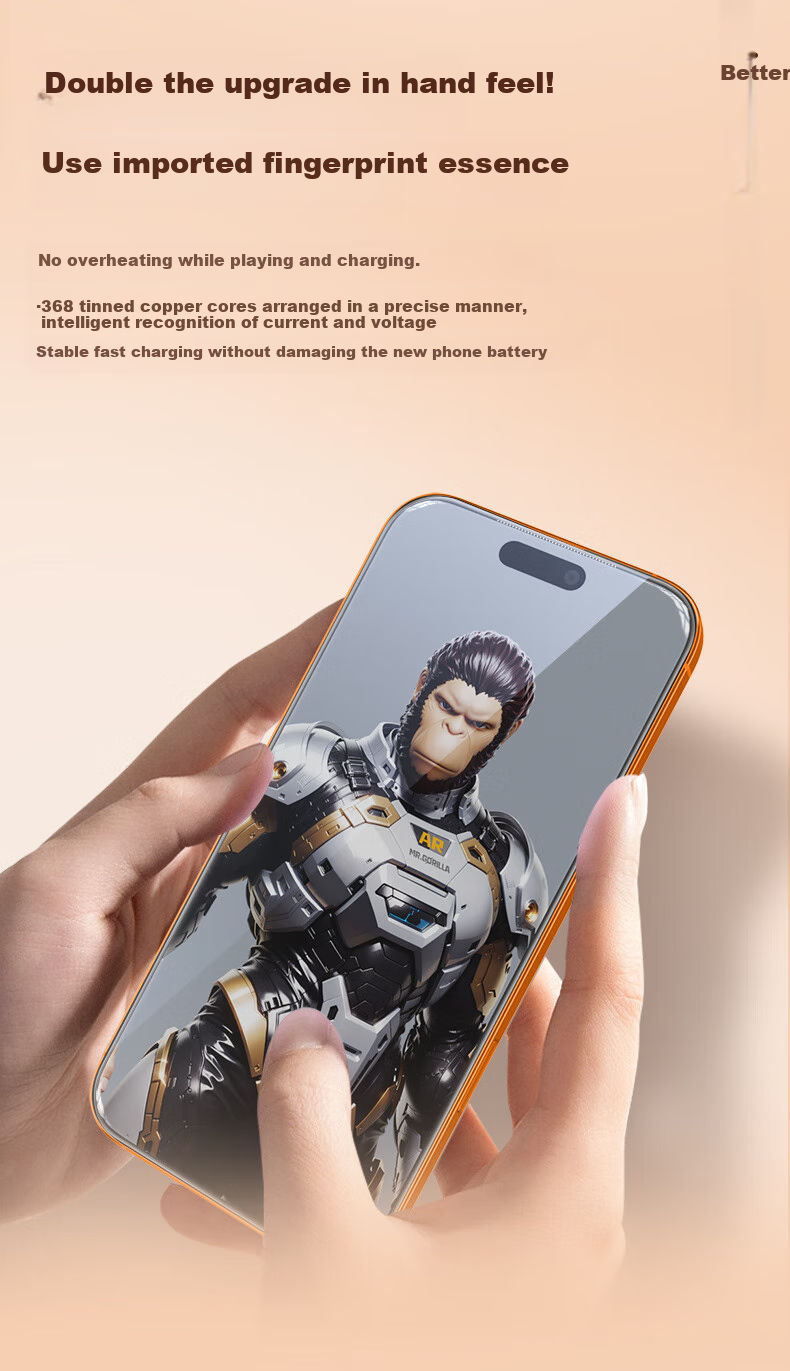 Защитное стекло Lanxingxiansheng для Apple iPhone 17 Pro, AR, антибликовое, полноэкранное, с полным клеем, без пыли, противоударное, защитное от отпечатков пальцев