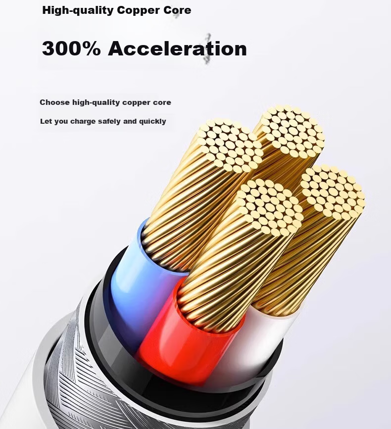 Кабель для быстрой зарядки Type-C