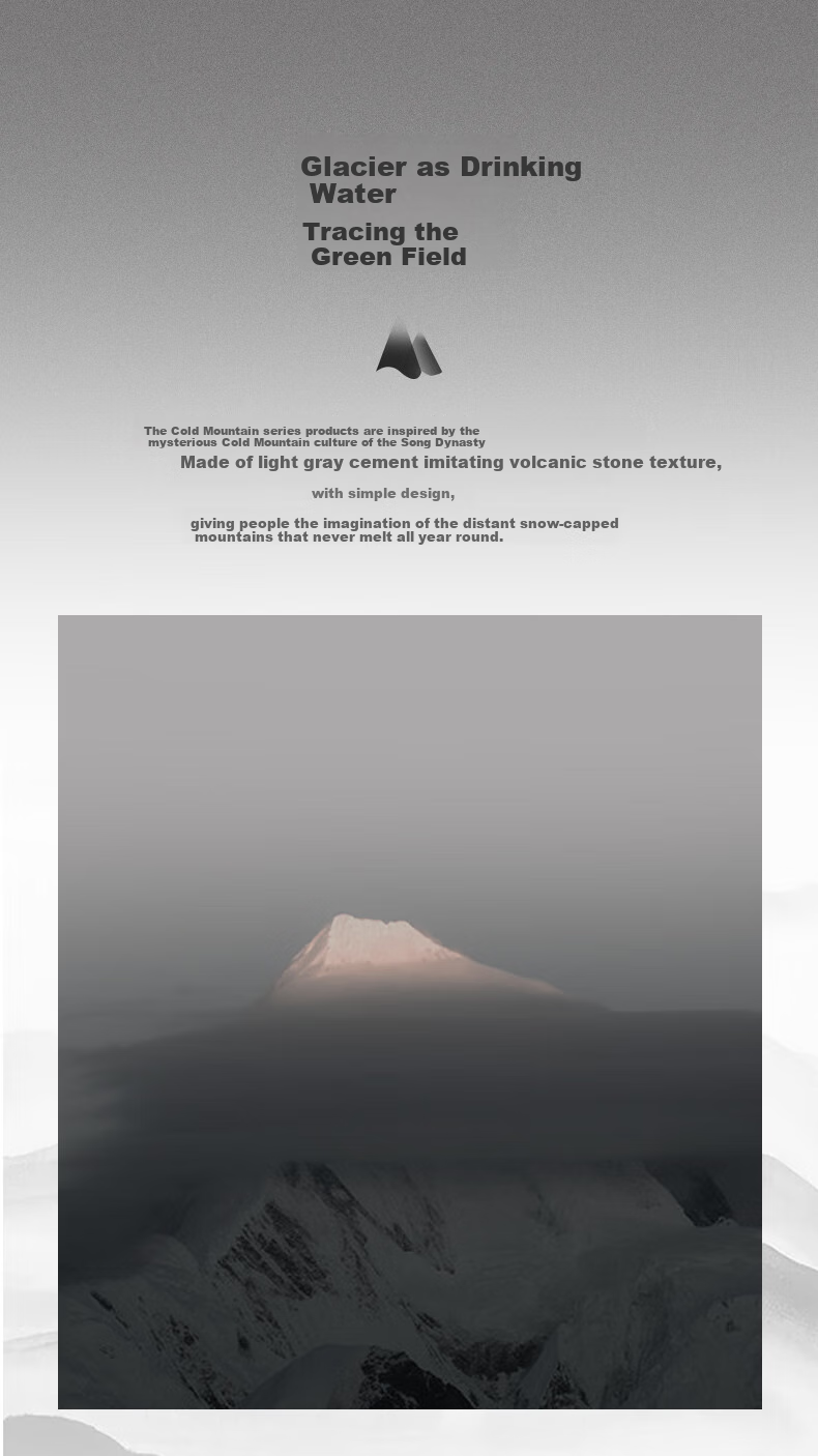 Ароматическая свеча Songchao Cold Mountain Spring Rain, ароматизатор для спальни, нишевый высококлассный орнамент, подарок на день рождения и Новый год для женщин