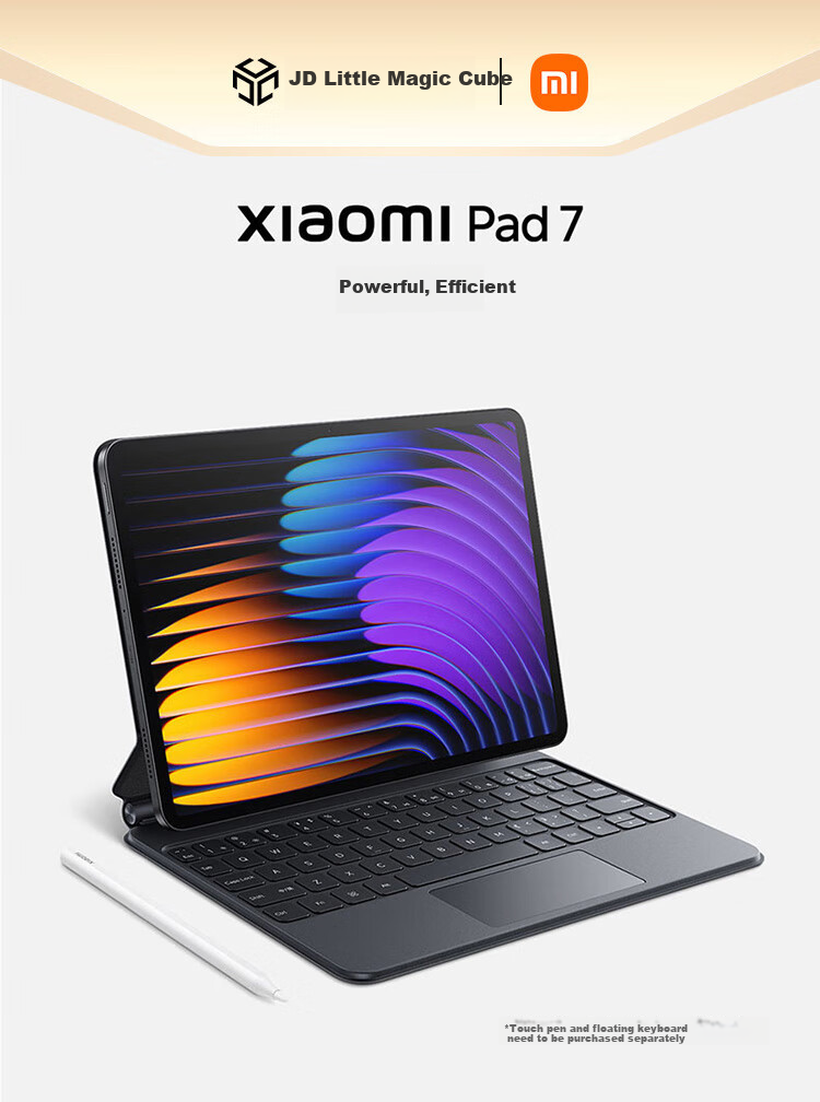 Планшет MI Pad 7, 11.2-дюймовый, 3.2K, Snapdragon, Pengpai OS2, 12+256GB, Черный