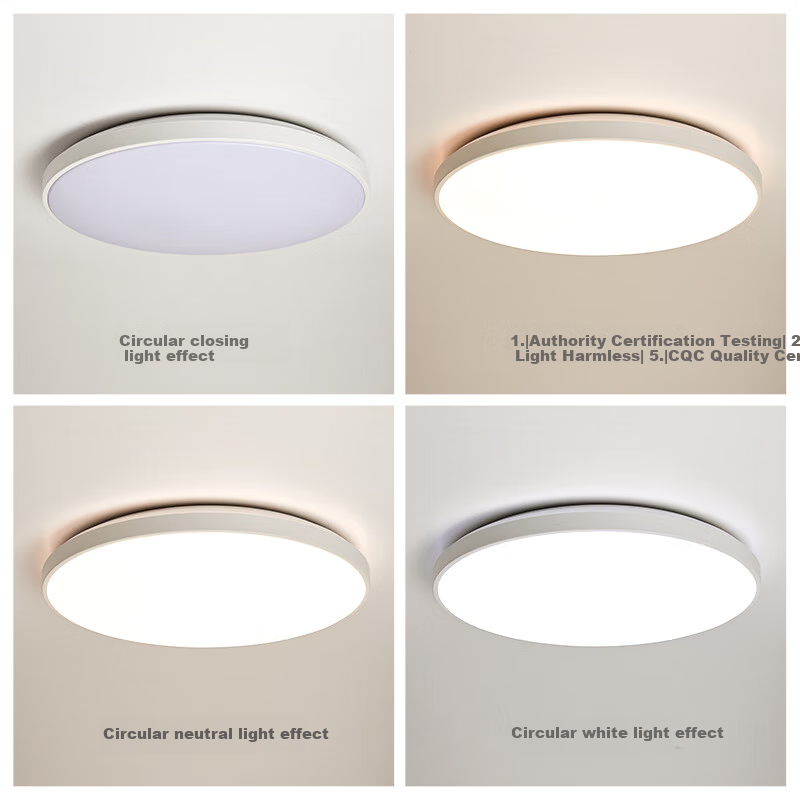 Светодиодный потолочный светильник FSL Foshan Lighting, 48 Вт, без синего света, защита глаз, высокий индекс цветопередачи Ra97, тройная защита, 3200 лм, 25 м², 3-цветная регулировка