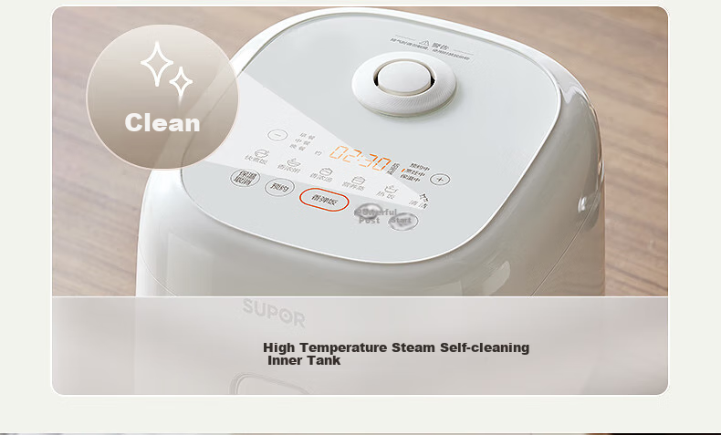 SUPOR Мелкая рисоварка SF30FC0076, 3л, керамический антипригарный внутренний горшок, умное бронирование, многофункциональная рисоварка