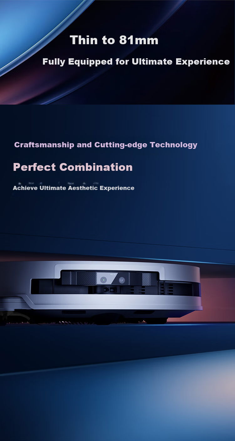 Робот-пылесос ECOVACS T50 PRO с функцией влажной уборки, автоматической очисткой, сбором пыли, интеллектуальным домашним использованием, двойными механическими рычагами, обнаружением волос, версией резервуара для воды с нулевым запутыванием (совместим с HarmonyOS)
