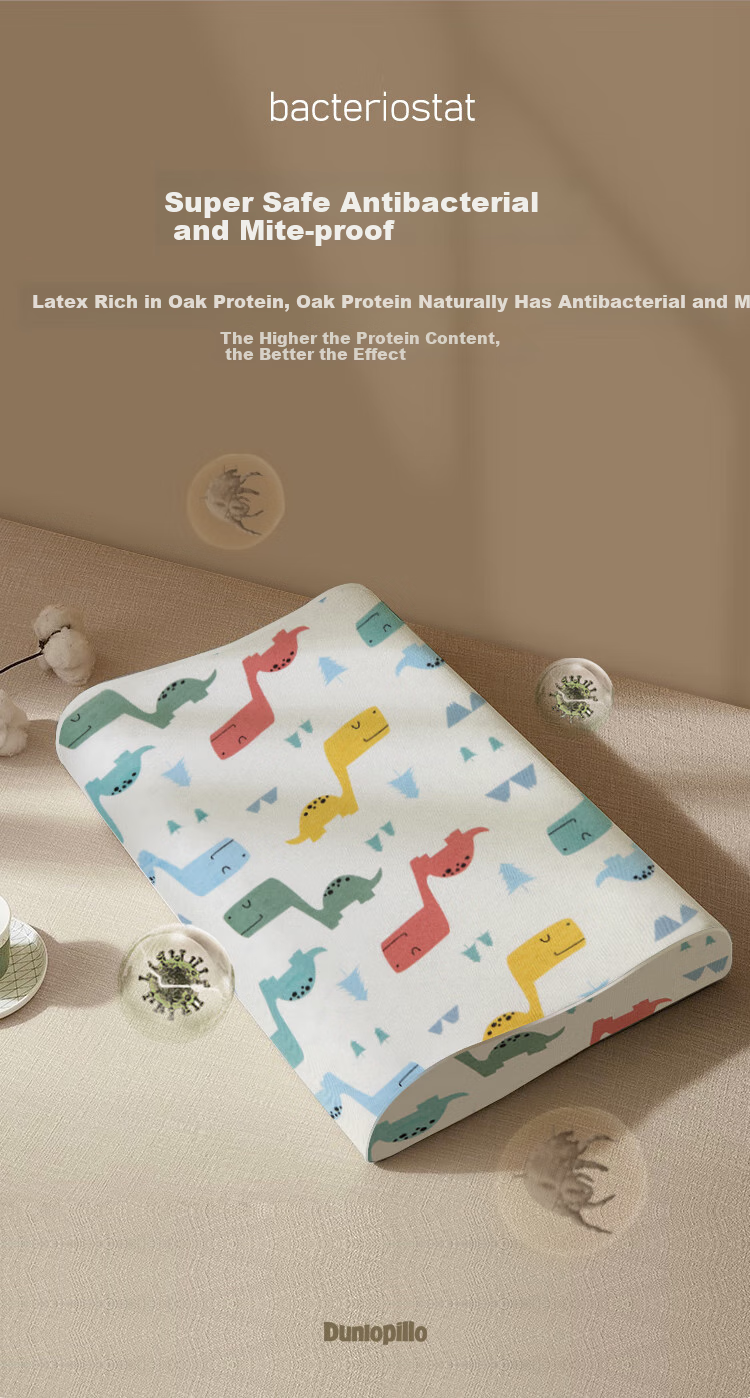 Детская подушка Dunlopillo Children's Care Pillow для детей от 3 до 6 лет, натуральный латекс из Шри-Ланки