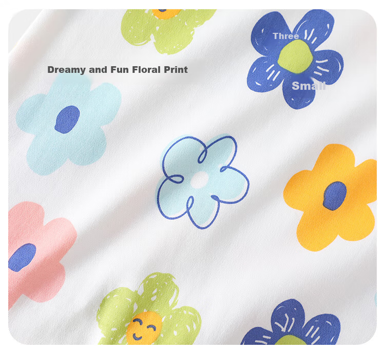 Детский комбинезон YUZHAOLIN, весенний, унисекс, из 100% хлопка, пижама с длинным рукавом, одежда для малышей, полноцветный цветочный узор