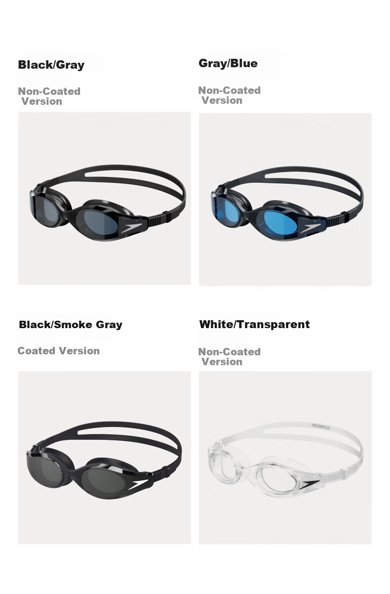 Очки для плавания Speedo Hydrosity 2nd Generation, унисекс, серый/синий