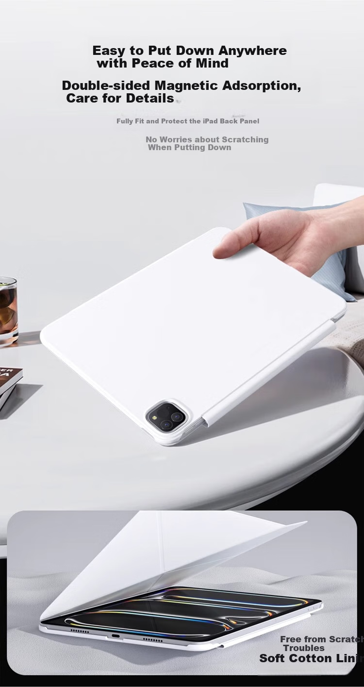 Чехол-книжка Remax для Apple iPad Air/Pro, защитный, черный, с подставкой, 10.9/11 дюймов