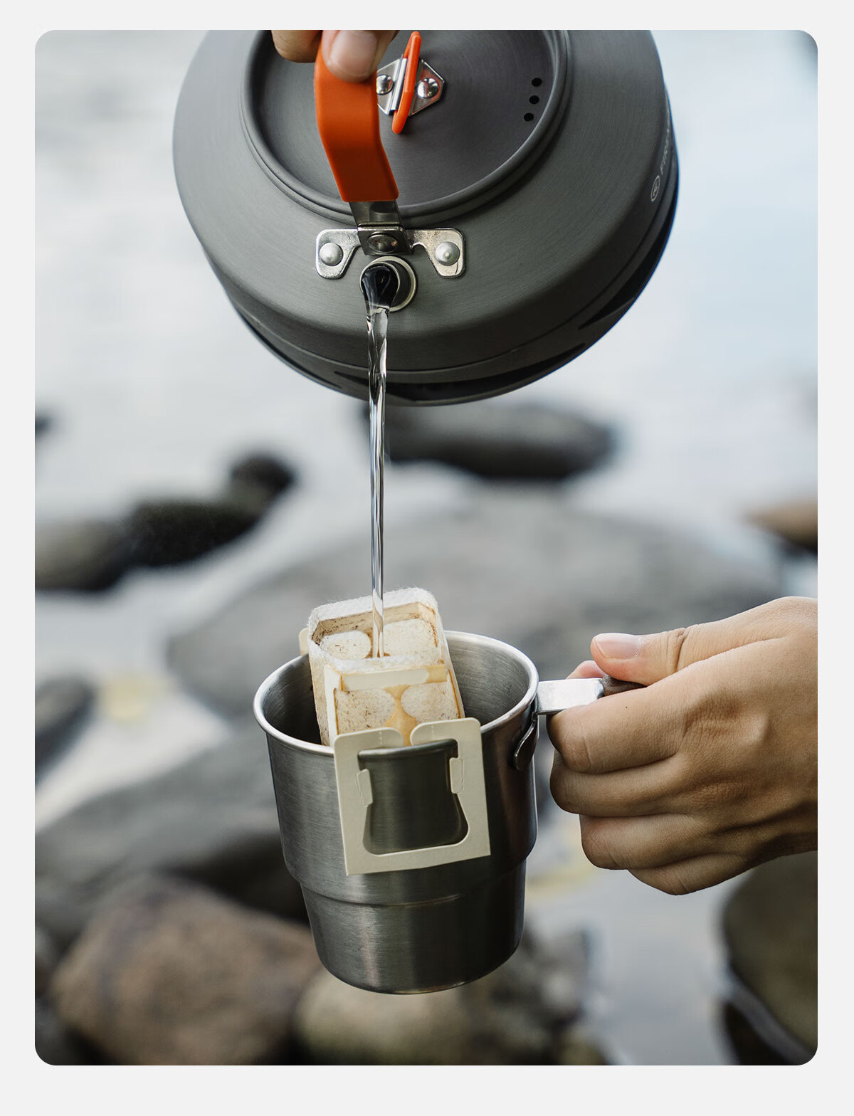 FIRE-MAPLE XT1 Special Edition Kettle, 0.8L, Outdoor Camping Teapot, Portable Coffee Pot, Windproof, Fast Heating, Tea Brewing Pot