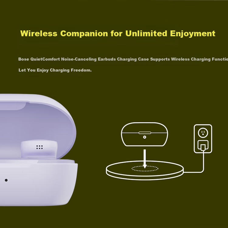 Беспроводные наушники Bose QuietComfort, шумоподавление, True Wireless Bluetooth, белый