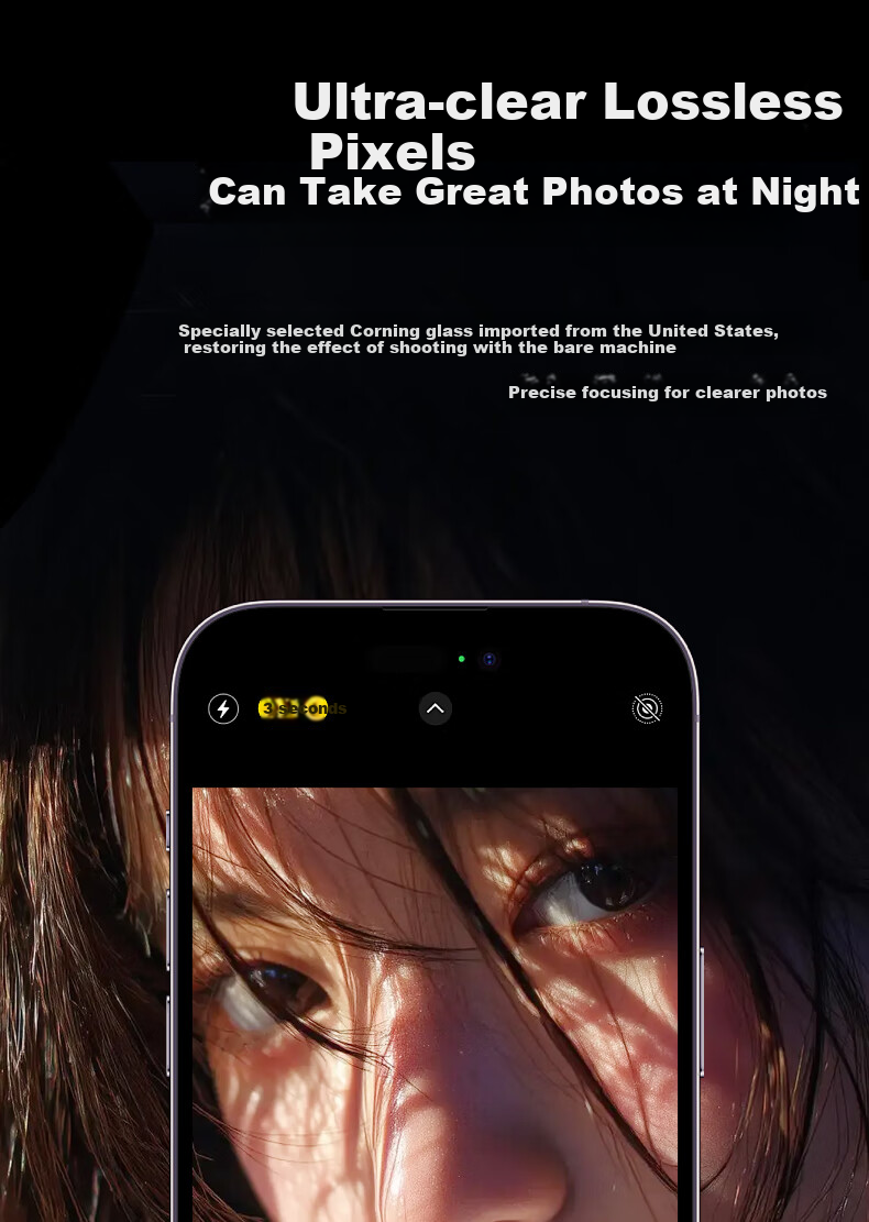 Защитная пленка для камеры Smorss [AR Enhanced - Silver] из закаленного стекла для Apple iPhone 17 Pro Max, защита задней камеры, высокая четкость, износостойкая, защита от царапин